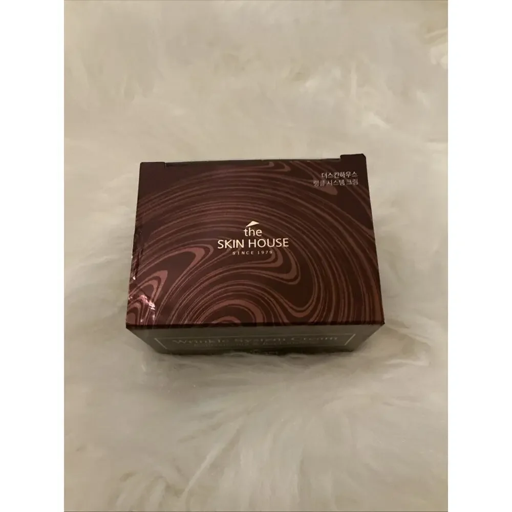The Skin House Wrinkle System Cream Adenosine Ceramide Collagen 50g Face Neck